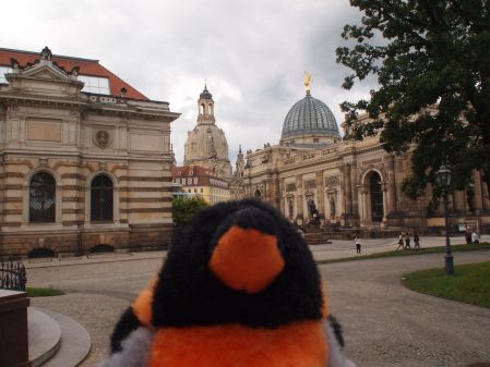 baroque buildings of Dresden