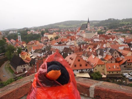 view of Cesky Krumlov
