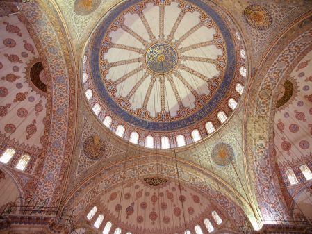 blue mosque tiles