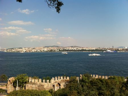 view of the bosphorus