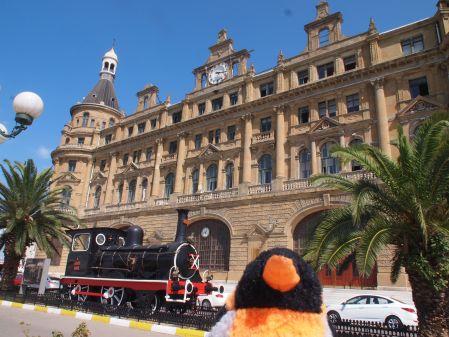 Haydarpaşa train station outside