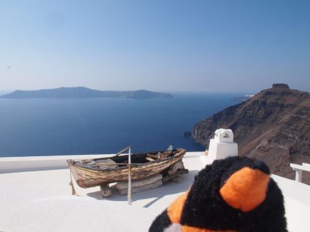 view over the caldera