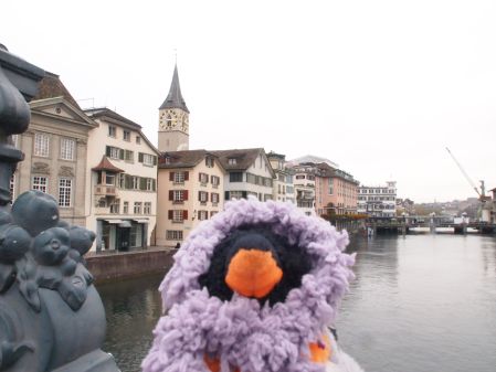 view down the Limmat