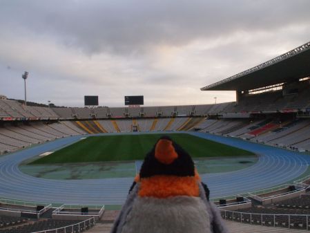 inside Olympic Stadium
