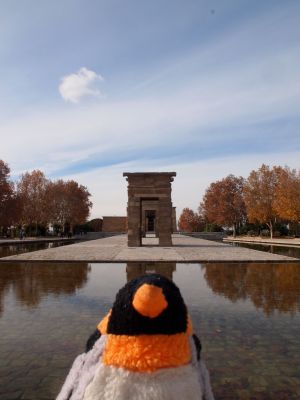 front view of temple