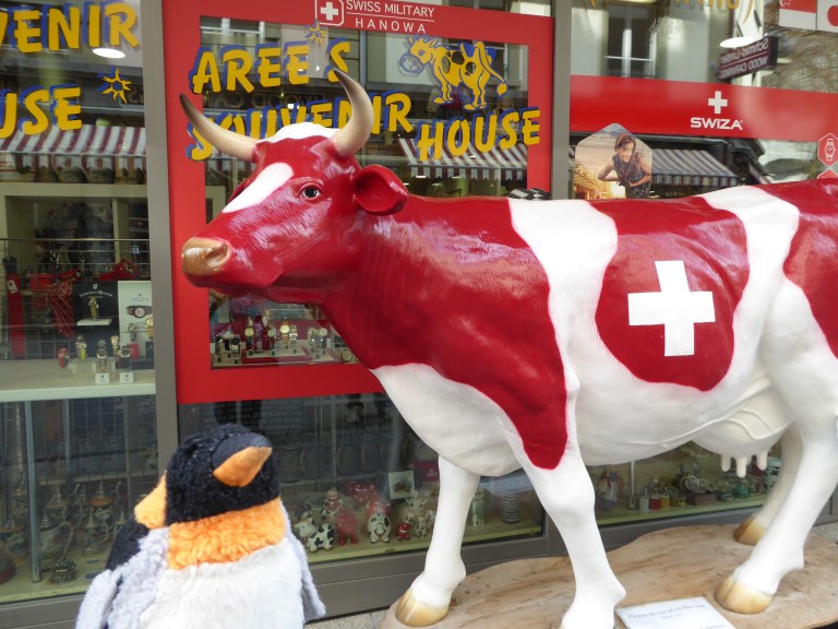 Statue of a cow