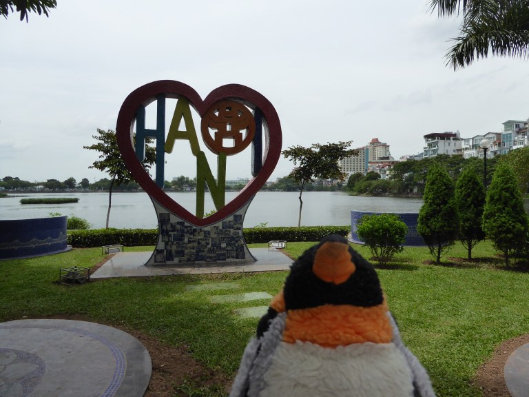 sign saying Hanoi