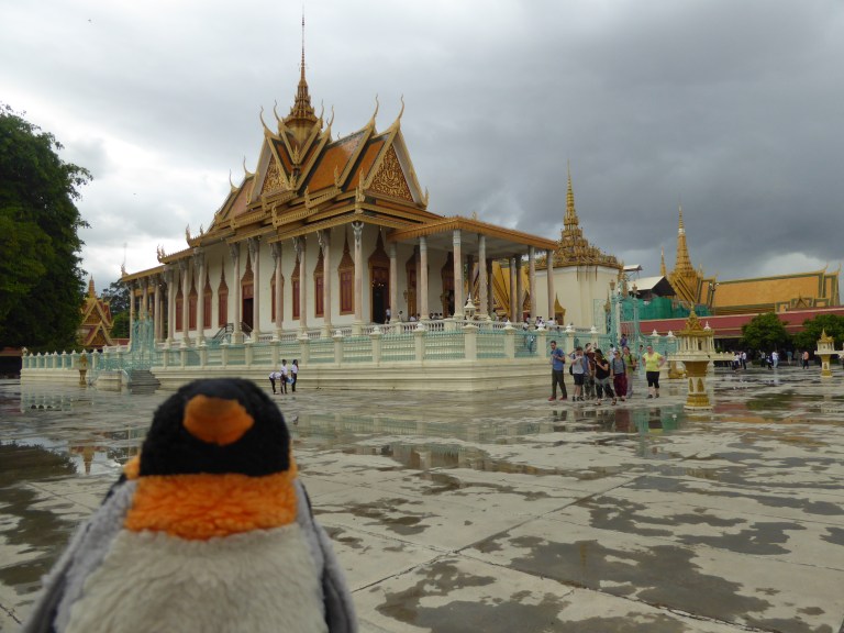 palace under cloudy sky