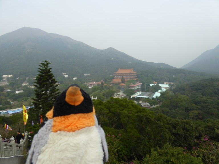 Hong Kong mountain temple