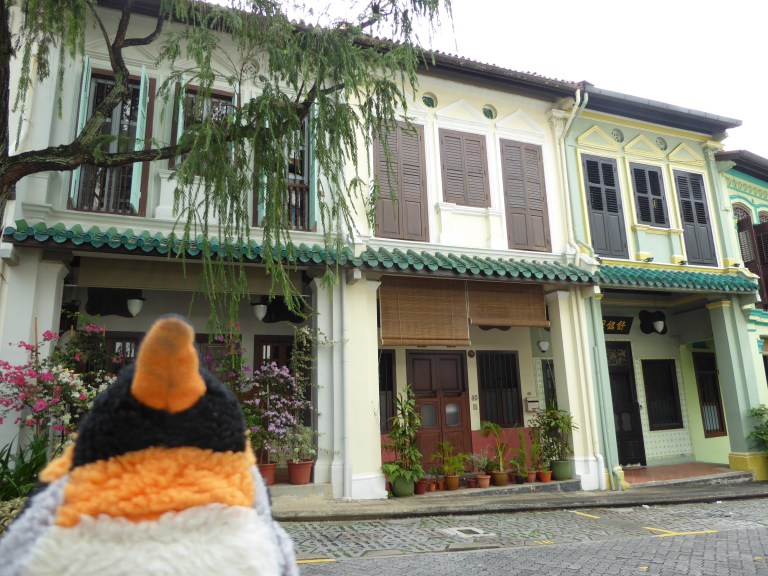 view of street in Singapore