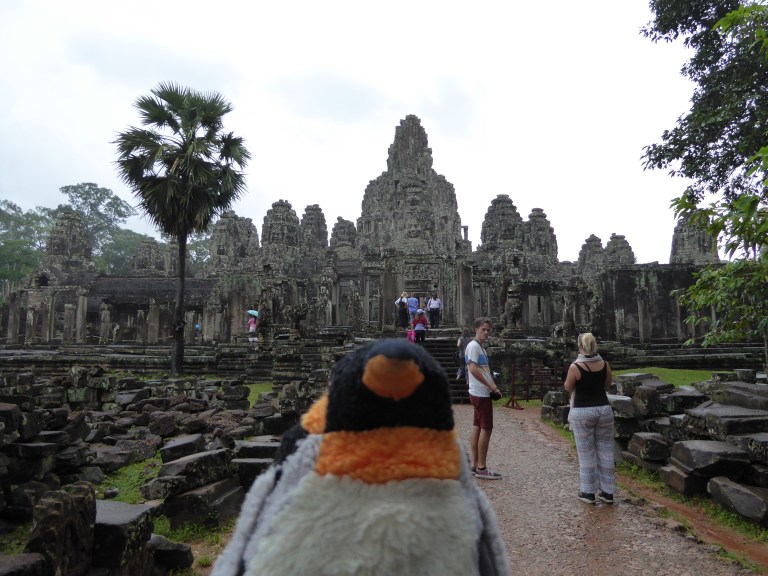 view of Bayon temple